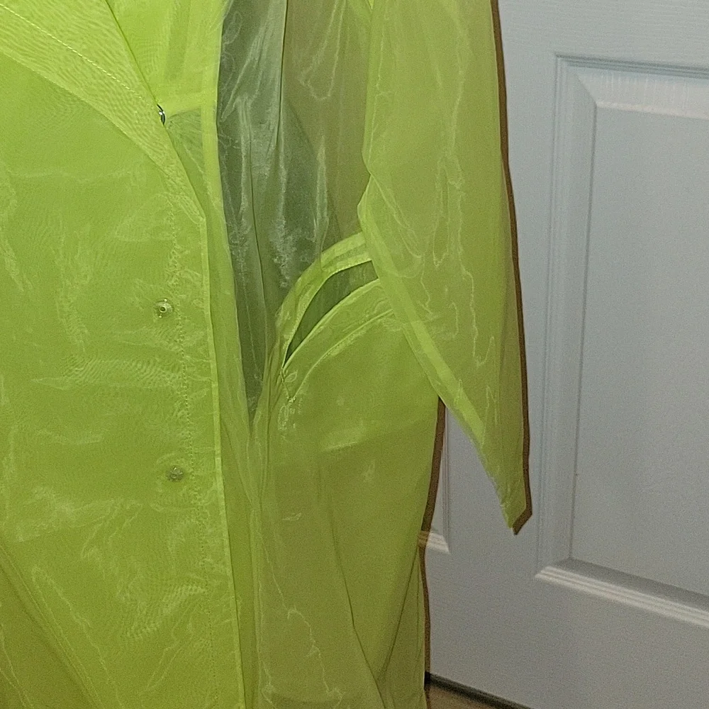 IVY PARK x Adidas SOLD OUT Neon Yellow Nylon Organza Jacket - Picture 7 of 14